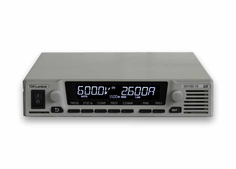 GENESYS+™ 1U Half rack_FONTES_PROGRAMAVEIS